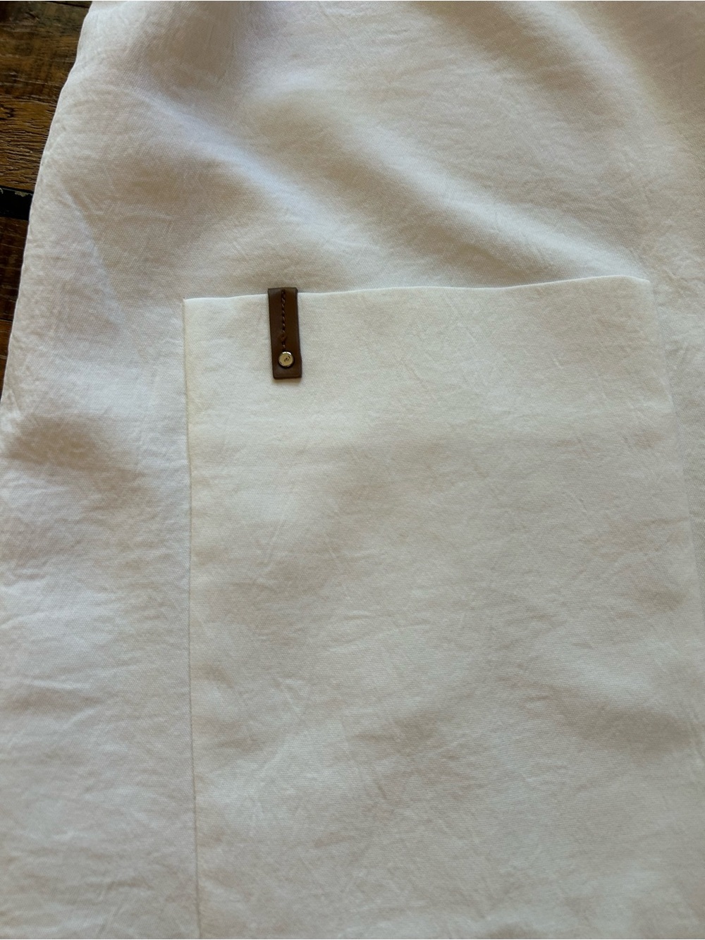 TIBI Drape Twill Wrap Dress in White - Picture 4 of 16